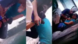 Mata-mata Bocah Nakal Meremas Payudara Hingga Dikulum