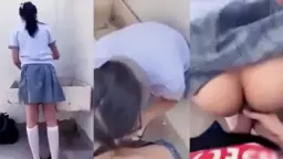 Sma Yang Dijaga Ketat Dengan Posisi Doggy Di Sekolah