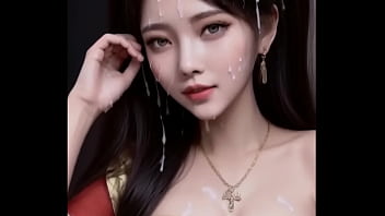 Gadis-gadis Hanfu Putih Tersipu Malu, Tubuh Mulus Mereka Dipenuhi Cairan Hangat Yang Mengalir Deras