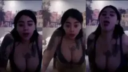Douna Bergairah Dengan Tato Sensual Di Tubuhnya