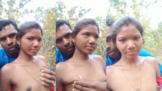 Pasangan Adivasi Berahi Bercinta Liar Di Tengah Hutan India