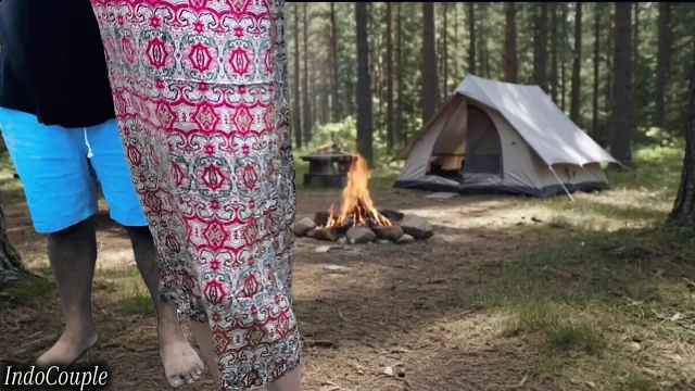 Real Husband And Wife Went For Camping To Forest.sex In Forest With Blasting Sounds