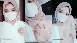 Camilla Berhijab Meremas Payudara