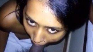 Gadis Montok Berbadan Seksi Mengisap Kontol Hitam Berbulu