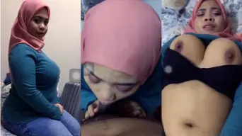 Ngentot Cewek Berjilbab Pink, Susu Montoknya Bikin Makin Liar.