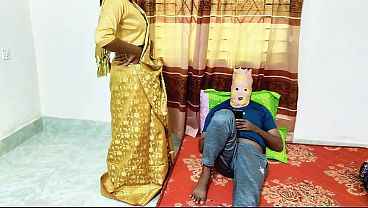 Bidadari Saree, Bhabhi Mesra Berahi Dengan Suami