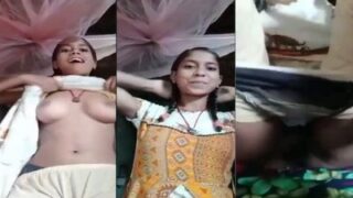 18 Tahun Gadis Desi Pamer Tubuh Telanjangnya Pas Lagi Ngewe Desi