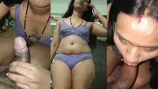 Bhabhi Kasih Blowjob Desi, Ujungnya Ngewe Brutal Sampai Meraung.