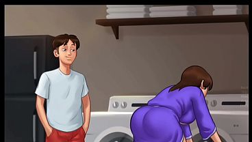 Malam Musim Panas Penuh Rahasia [v21.0.0] | Ibu Tiri Terus Ngintip Diam-diam (18+) | Novel Visual Dewasa