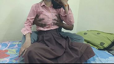 Cewek Kuliahan India Digebukin Kontol Pacar Di Kamar, Crot Sampe Becek