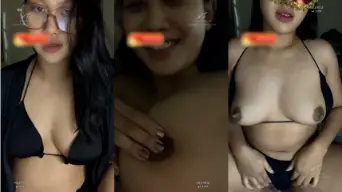 Baby Isadora Pake Bikini Hitam Sambil Mainin Toket, Bikin Makin Greget