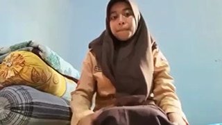 Pelajar Hijab Sma Baju Pramuka Colmek Sange Banget