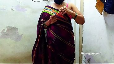 Bini Tetangga India Pakai Saree Panas, Goyang-goyang Bikin Makin Pengen.