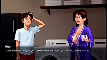 Ibu Tiri Gak Mau Ketinggalan Lihat Reaksiku Yang Panas (18+) | Adegan Terbaru Yang Bikin Makin Erotis | Summertime Saga