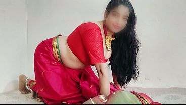 Bikin Mampus! Bini Orang Montok Pakai Sari Merah, Chut-nya Digenjot Sampai Meraung, Desi Audio Hot