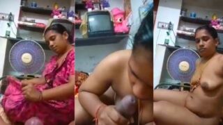 Istri Kasih Hisap Kontol Ke Suami Di Ranjang, Gaya Telugu Bikin Makin Panas.
