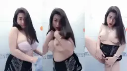 Vcs Tante Nakal Sambil Mainin Diri Di Kamar Mandi, Basah Semua Kena Cipratan